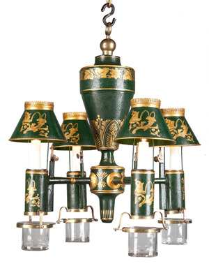 Tole Chandelier